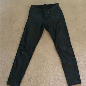 H&M leather pants